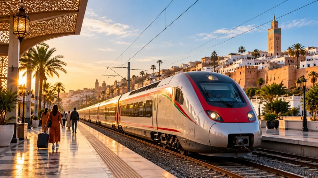 Morocco by train